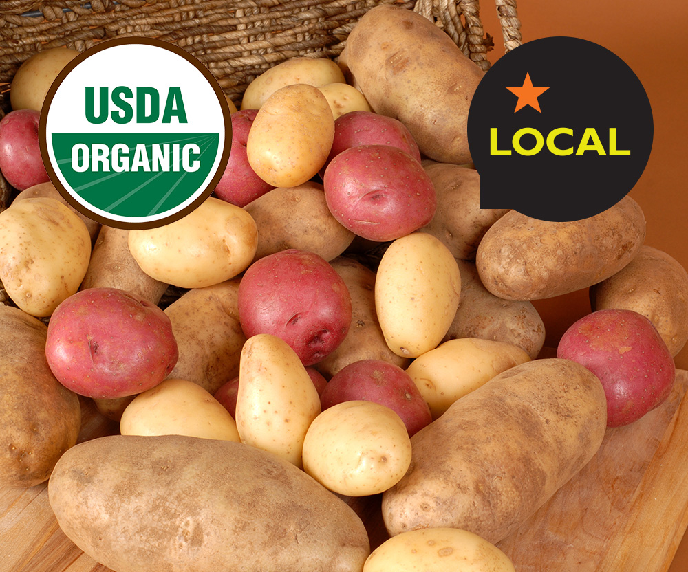Red, Yellow, and Russet Potatoes $1.69/lb
